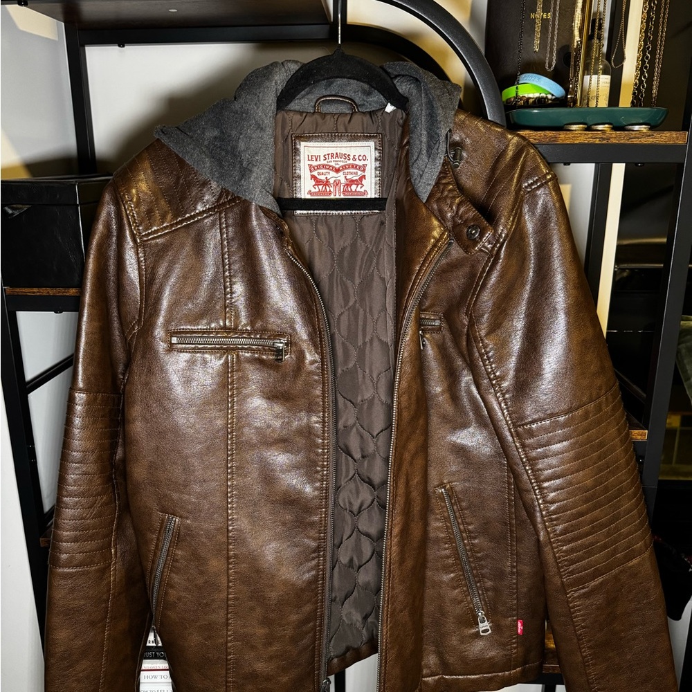 Levi's Men's Brown Bomber Jacket